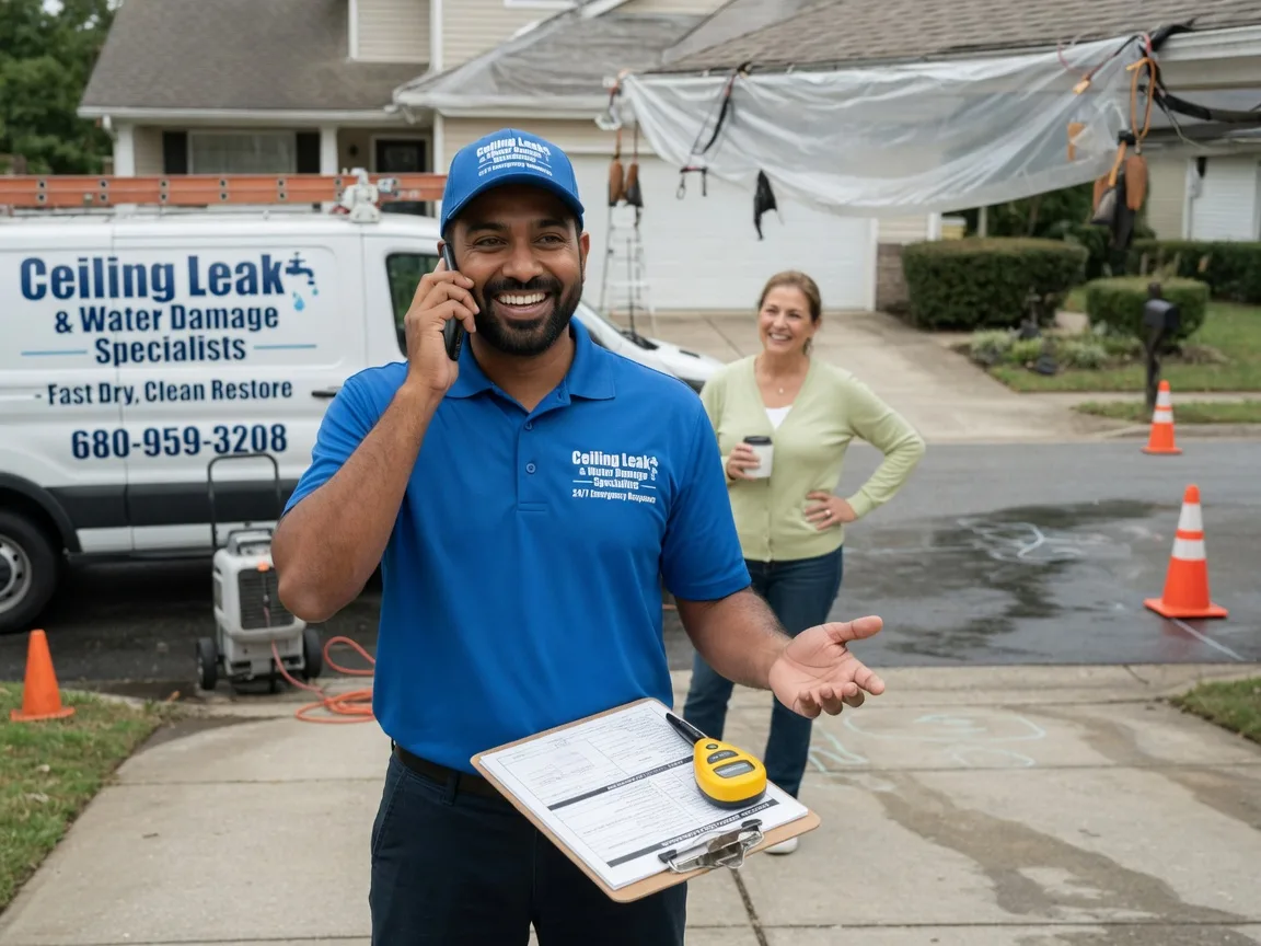 Ceiling Leak Cleanup Jamestown, NM FAQs